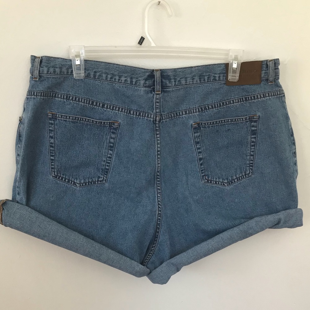 Plus size high waist shorts